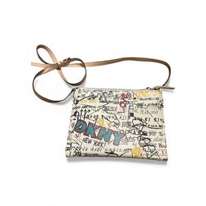 DKNY Women's Crossbody Bag with Graffiti Design